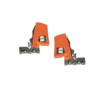 MOVENTO Sprzęgła, z regulacją boczną, lewe + prawe, pomarańczowe