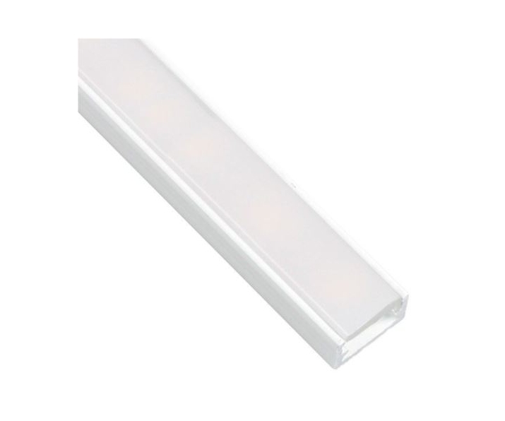 PROFIL-LINE MINI 3M, nakładany biały, mleczny klosz wciskany