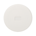 wyc.Bezprzewodowa ładowarka indukcyjna z dodatkowym portem USB, biała