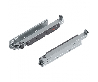 MOVENTO z BLUMOTION S, pełny wysuw do szuflady drewnianej, 40 kg, dł. 380 mm, wymaga sprzęgła, lewa/prawa