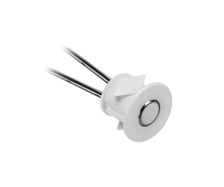 Wyłącznik dotykowy ściemnialny 12V 24W, biały na otwór FI18