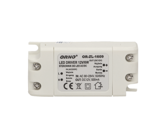 wyc.Zasilacz do LED 12VDC 6W, IP20