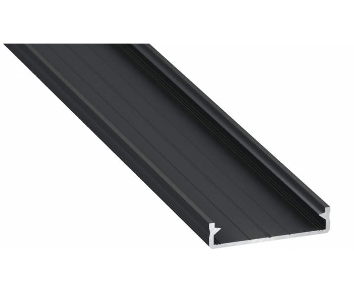 Profil LUMINES SOLIS czarny anodowany  2,02 m