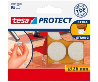 Podkładki filcowe 26mm, białe