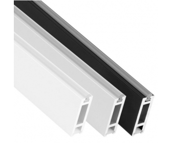 Profil aluminiowy RELING SLIM do taśm LED czarny 2m