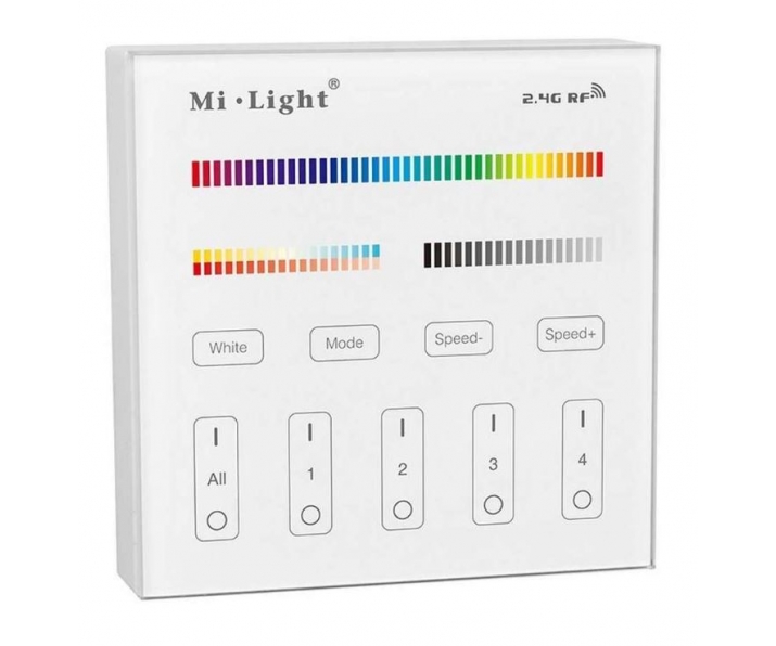 MiBoxer PANEL NATYNKOWY RF 2.4G 4 STREFY RGB CCT