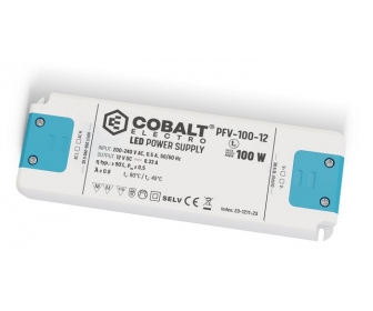 Zasilacz LED CobaltElectro PFV 12V 100W IP20