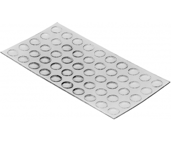 odbojnik, na klej, wysokość: 1.5 mm, naturalna (1 listek 50 kropek)