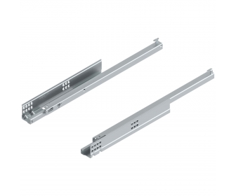 Komplet prowadnic częściowy wysuw TANDEM TIP-ON 450mm, 30kg, cynkowany, BLUM 550F4500