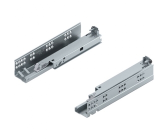 WYC. TANDEM do TIP-ON Pełny wysuw, 30 kg, dł. 250 mm, do Grubość płyty 17-19     mm, wymaga sprzęgła, lewa/prawa+cynkowana*P/U: