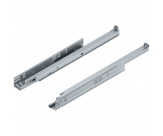 WYC. TANDEM do TIP-ON Pełny wysuw, 30 kg, dł. 600 mm, do Grubość płyty 17-19     mm, wymaga sprzęgła, lewa/prawa+cynkowana*P/U: