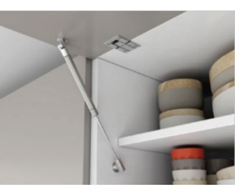 Podnośnik gazowy K12 System l-244mm do podnoszenia klap 80N (ZESTAW)