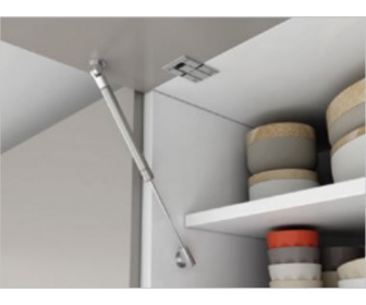 Podnośnik gazowy K12 System l-244mm do podnoszenia klap 120N (ZESTAW)