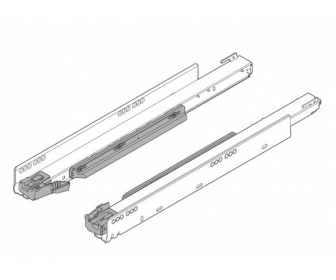 WYC. Prowadnica korpusu LEGRABOX z BLUMOTION, pełny wysuw, 70 kg, dł. 500 mm, lewa/prawa, cynkowana