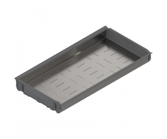 ORGA-LINE wanienka pod butelki, dł. NL 450 mm, szer. korpusu 300 mm, inox-szlifow./szary