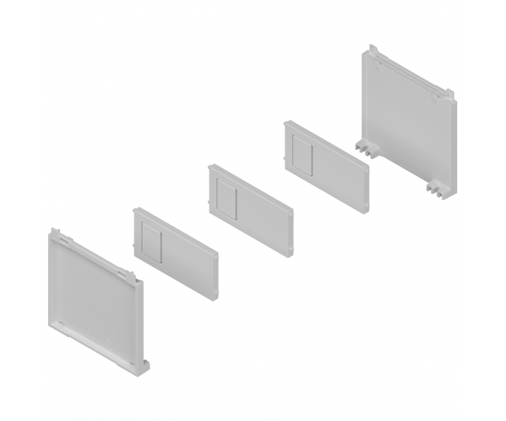 AMBIA-LINE zestaw na butelki, jedwabiście biały mat