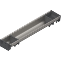 ORGA-LINE wkład z pojemnikami (częściowe wypełnienie), do szuflady standardowej TANDEMBOX, dł. NL 550 mm, szer. 103 mm, inox