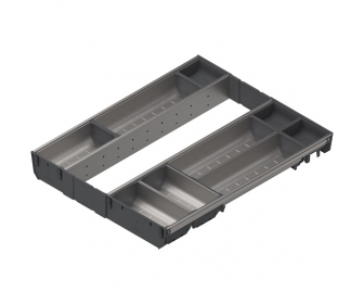 ORGA-LINE wkład z pojemnikami (całkowite wypełnienie), do szuflady standardowej TANDEMBOX, dł. NL 550 mm, szer. korpusu KB 500 