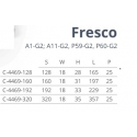 Uchwyt FRESCO 320mm alum.+ chrom