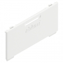 MERIVOBOX Zaślepka wewnętrzna ZA4.540, symetryczna, pogłębiony (blum) jedwabiście biały mat