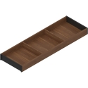 AMBIA-LINE  ramki do szuflady standardowej, do LEGRABOX/MERIVOBOX, w opcji drewnopodobnej, dł. 650 mm, szerokość 200 mm, czarny