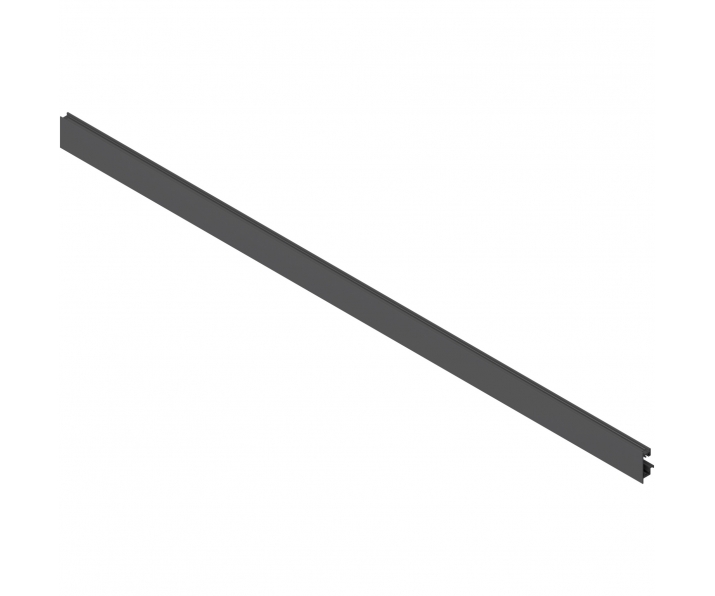 LEGRABOX front, z wpustem do Szuflada wewnętrzna z elementem dekoracyjnym, KB 1200 mm, do przycięcia, antracyt mat