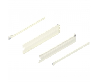 Szuflada METABOX wys M, częściowy wysuw, 450mm, 25kg, kremowo-biała, BLUM 320M4500C15