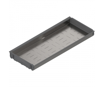 ORGA-LINE wanienka pod butelki, dł. NL 550 mm, szer. korpusu 300 mm, inox-szlifow./szary