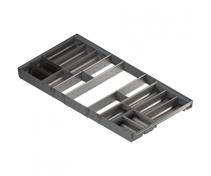 ORGA-LINE wkład z pojemnikami (całkowite wypełnienie), do szuflady standardowej TANDEMBOX, dł. NL 500 mm, szer. korpusu KB 1000