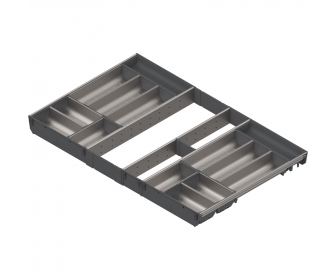 ORGA-LINE wkład z pojemnikami (całkowite wypełnienie), do szuflady standardowej TANDEMBOX, dł. NL 550 mm, szer. korpusu KB 900 