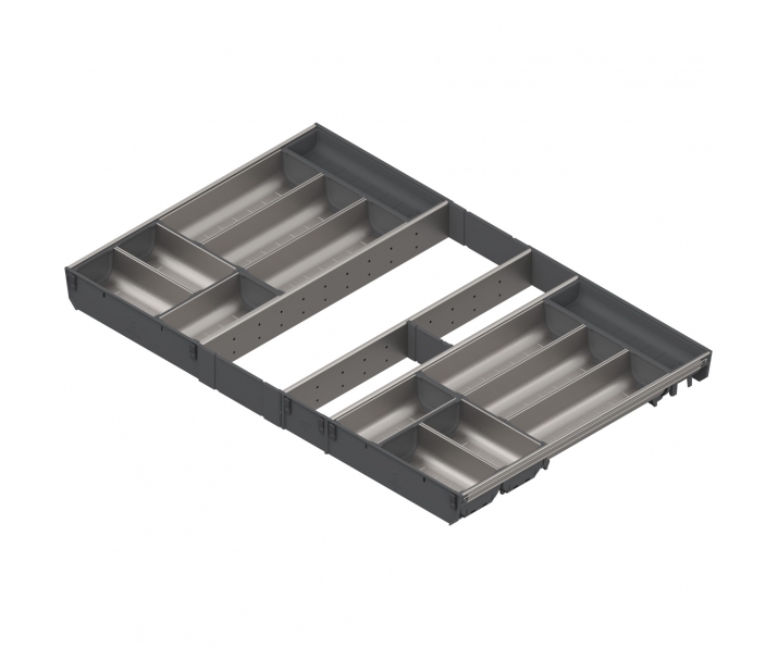 ORGA-LINE wkład z pojemnikami (całkowite wypełnienie), do szuflady standardowej TANDEMBOX, dł. NL 550 mm, szer. korpusu KB 900 