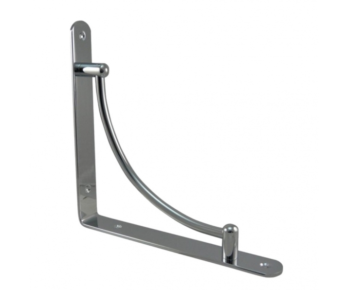 Uchwyt do półki 222*222*30mm Chrom