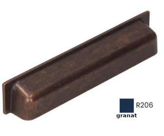 Uchwyt meblowy UP11-0128-R206 granat