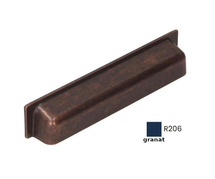 Uchwyt meblowy UP11-0128-R206 granat