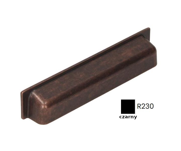 Uchwyt meblowy UP11-0128-R230 czarny
