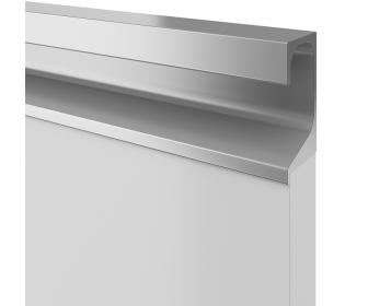 Uchwyt meblowy wpuszczany UKW-7 C-35 L 196mm