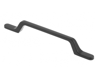 UCHWYT ZNALOWY FLAVIO C 128 CZARNY MAT