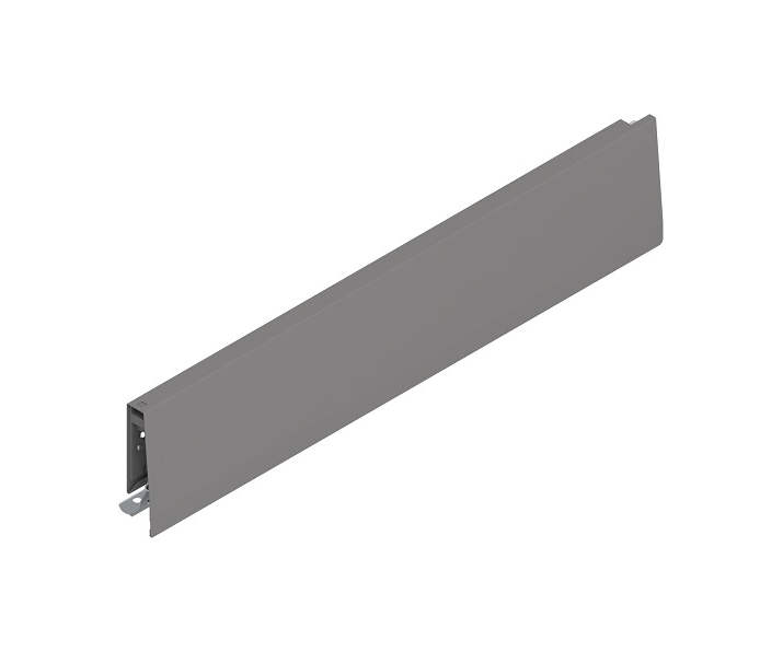 Bok MERIVOBOX, wysokość M (91 mm), dł. 450 mm, prawy+szary indium     mat*P/U: 20