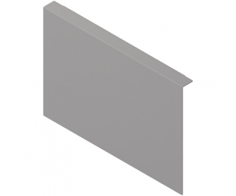 AMBIA-LINE adapter do montażu ramy do drewnianej ścianki tylnej do     szuflady z wysokim frontem, do LEGRABOX/MERIVOBOX wysoko