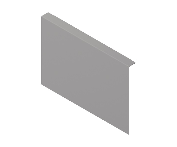 AMBIA-LINE adapter do montażu ramy do drewnianej ścianki tylnej do     szuflady z wysokim frontem, do LEGRABOX/MERIVOBOX wysoko