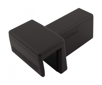 AMBIA-LINE uchwyt relingu poprzecznego, do LEGRABOX pure, czarny mat