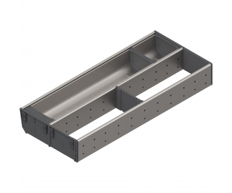 ORGA-LINE wkład kombi (częściowe wypełnienie), do szuflady standardowej TANDEMBOX, dł. NL 500 mm, szer. 200 mm, inox