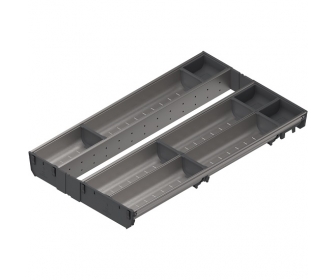 WYC. ORGA-LINE wkład z pojemnikami (całkowite wypełnienie), do szuflady standardowej TANDEMBOX, dł. NL 650 mm, szer. korpusu KB