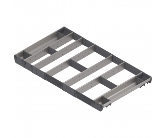 ORGA-LINE wkład kombi (całkowite wypełnienie), do szuflady standardowej TANDEMBOX, dł. NL 550 mm, szer. korpusu KB 1000 mm, ino