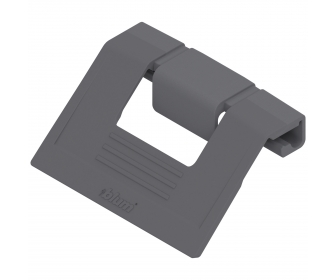 TANDEMBOX uchwyt do szuflad wewnętrznych, tworzywo, do TANDEMBOX intivo/antaro, R7037 ciemnoszara