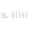 Uchwyt TWIX L 160 G8-G2 stal szlachetna-chrom