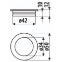 Uchwyt meblowy MD01-G8