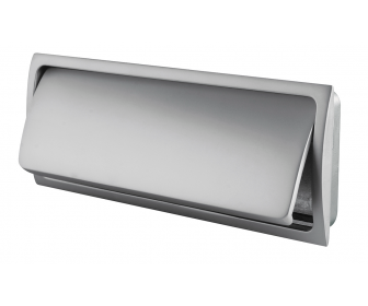 Uchwyt prostokątny wpuszczany R132*50mm satyna