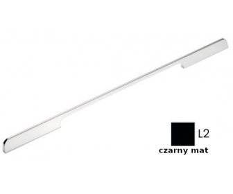 Uchwyt meblowy UA78-0416-LPM30-0465-2 czarny mat