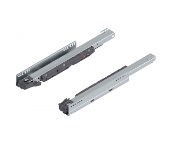 Prowadnica korpusu LEGRABOX z BLUMOTION S, pełny wysuw, 40 kg, dł. 450 mm, lewa/prawa, cynkowana